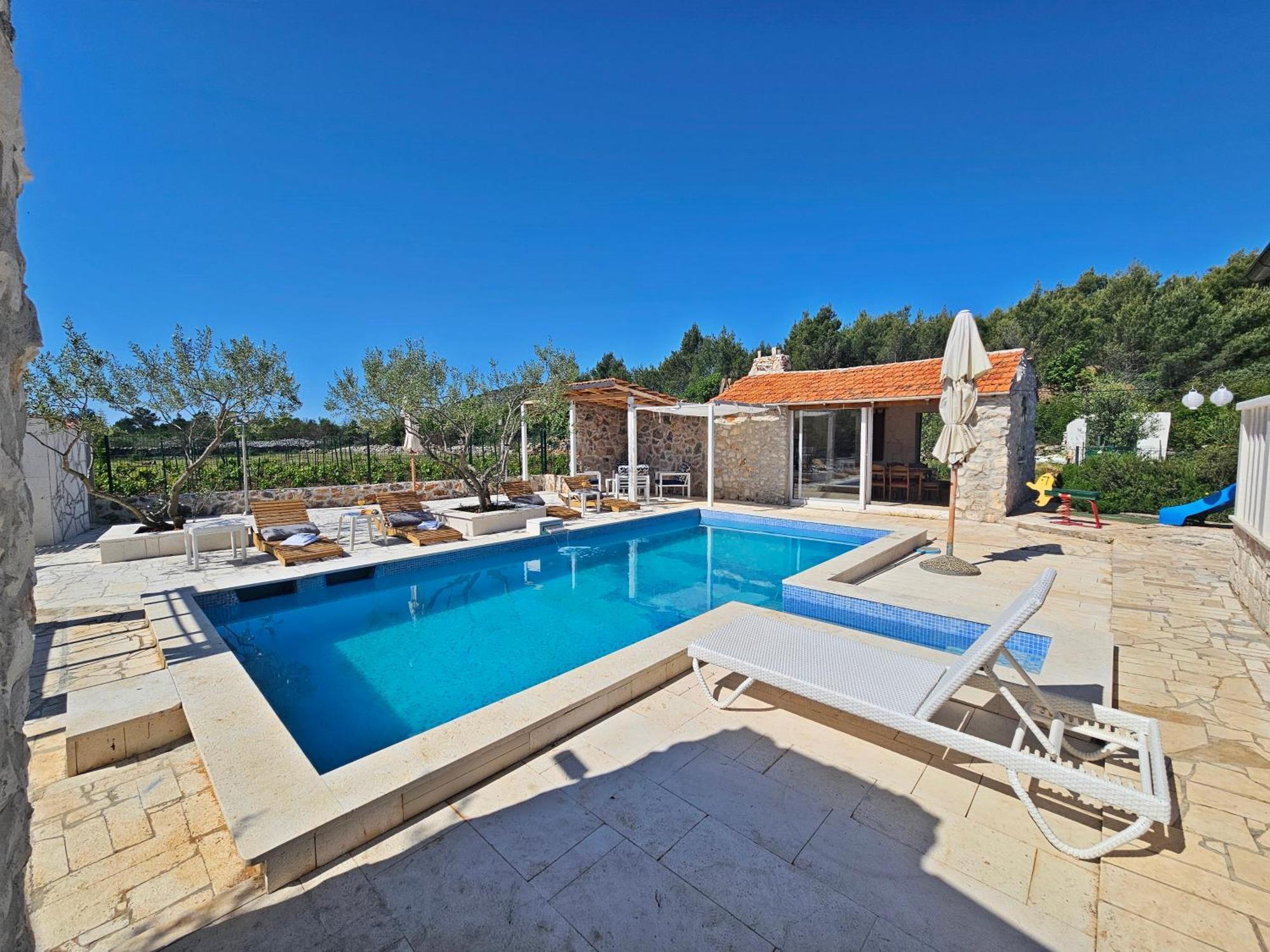 Villa Flamingo - House With Private Pool Gornji Seget Esterno foto
